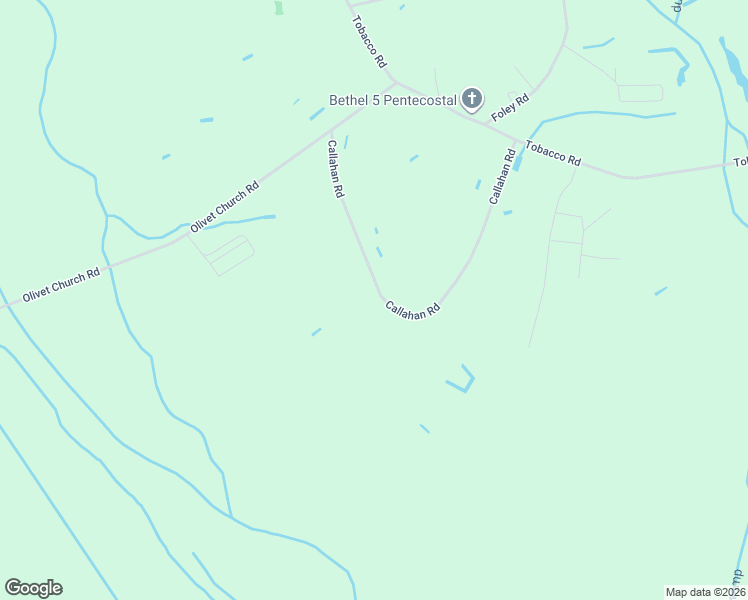 map of restaurants, bars, coffee shops, grocery stores, and more near 597 Callahan Road in Orrum