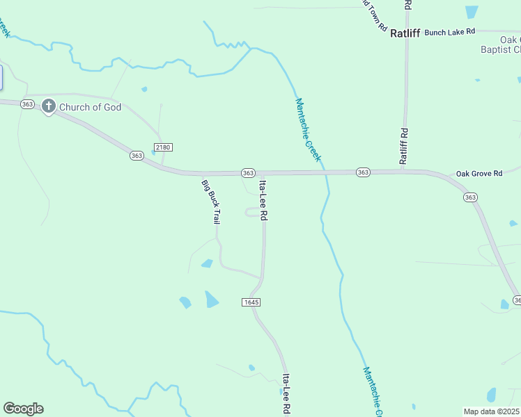 map of restaurants, bars, coffee shops, grocery stores, and more near 794 Ita-Lee Road in Guntown
