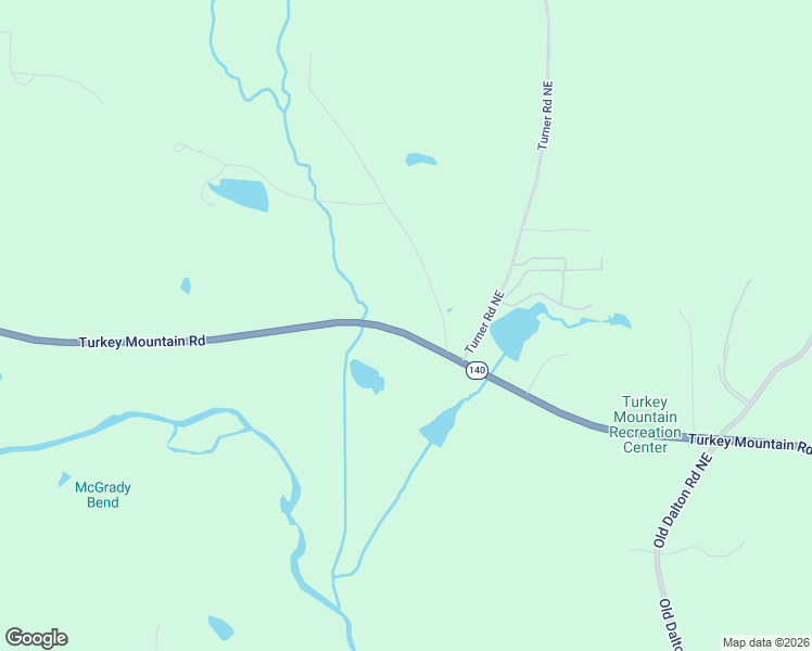 map of restaurants, bars, coffee shops, grocery stores, and more near 1065 Turkey Mountain Road in Armuchee