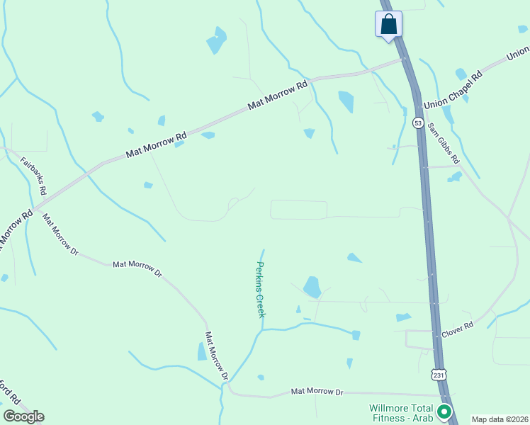 map of restaurants, bars, coffee shops, grocery stores, and more near 528 Chambers Road in Arab