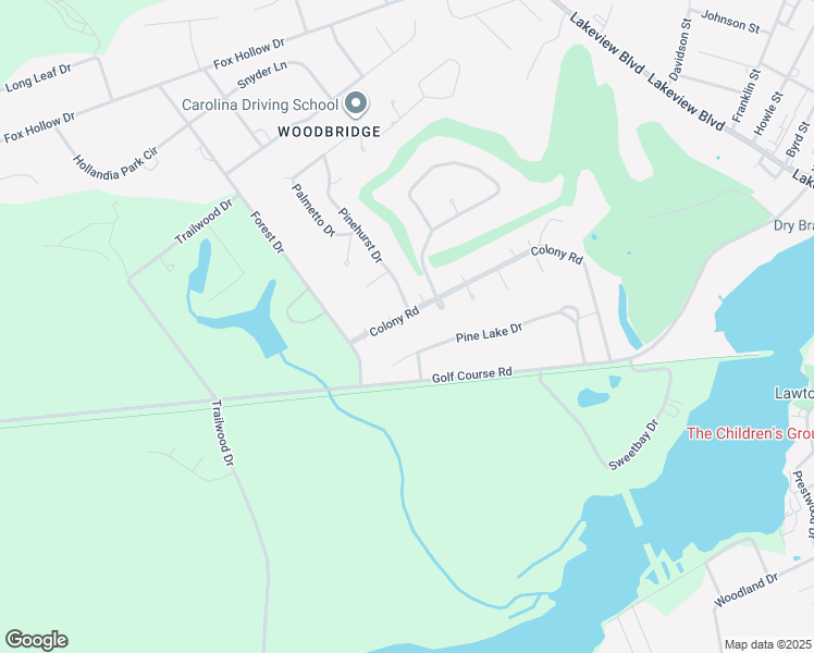 map of restaurants, bars, coffee shops, grocery stores, and more near 911 Colony Road in Hartsville