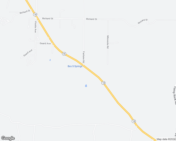 map of restaurants, bars, coffee shops, grocery stores, and more near 38450 California 18 in Lucerne Valley