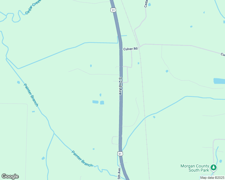 map of restaurants, bars, coffee shops, grocery stores, and more near 4047-4085 South 2nd Avenue in Falkville
