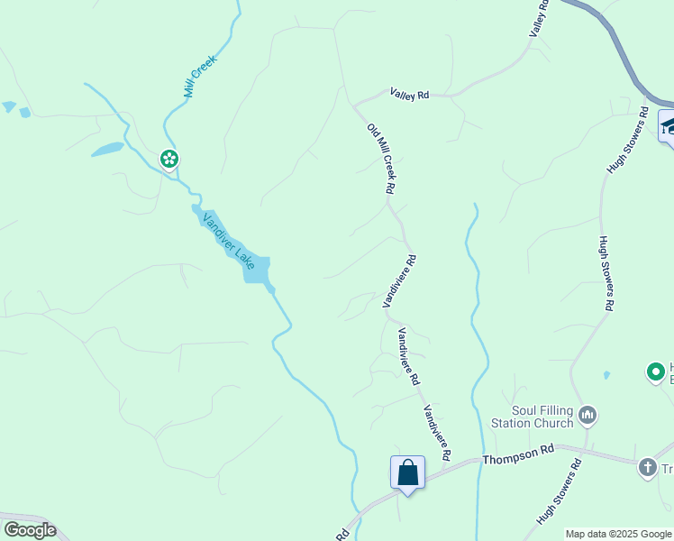 map of restaurants, bars, coffee shops, grocery stores, and more near 101 Parkwood Drive in Dawsonville