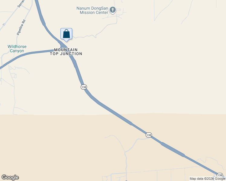 map of restaurants, bars, coffee shops, grocery stores, and more near 4174 California 138 in Phelan