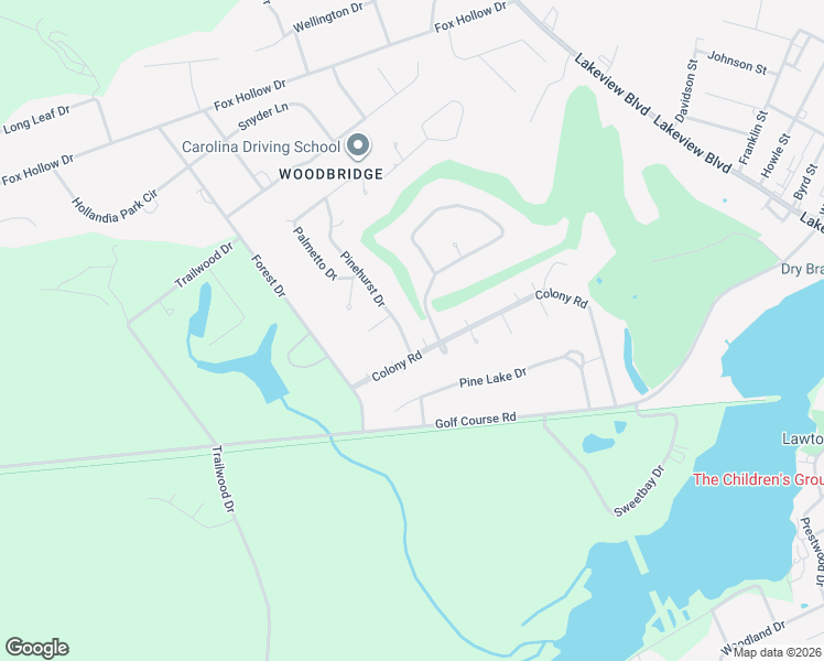 map of restaurants, bars, coffee shops, grocery stores, and more near 1102 Pinehurst Drive in Hartsville