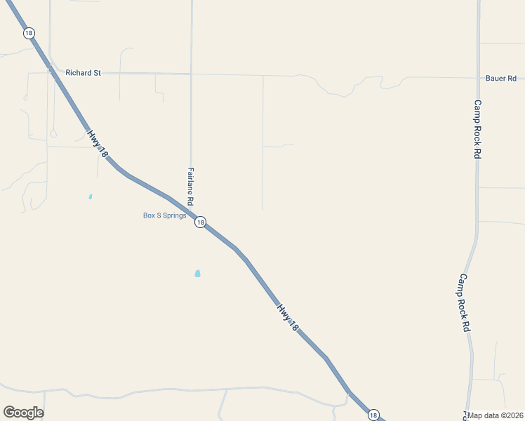 map of restaurants, bars, coffee shops, grocery stores, and more near 7301 Minneola Road in Lucerne Valley