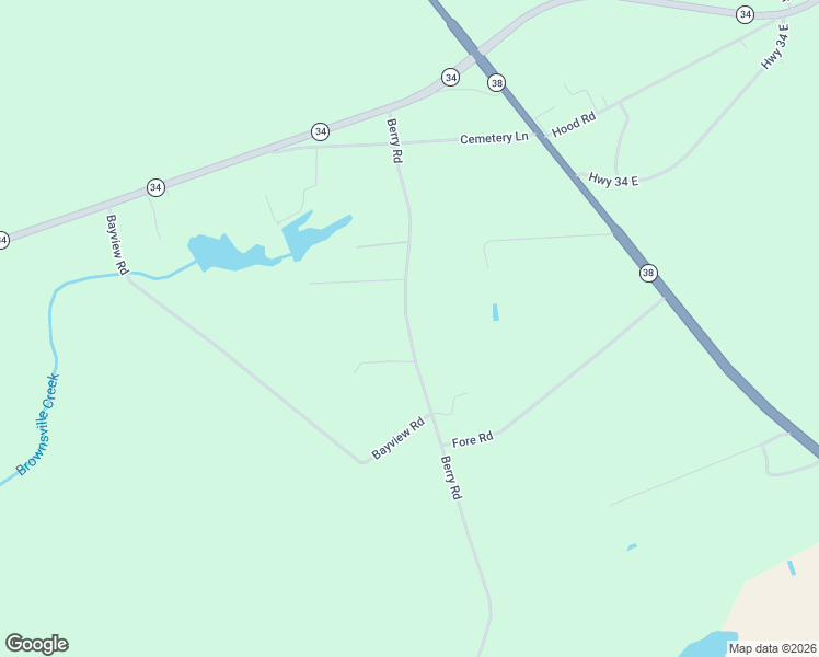 map of restaurants, bars, coffee shops, grocery stores, and more near 6102 Berry Road in Latta