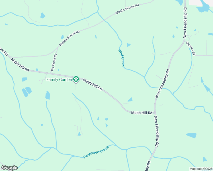 map of restaurants, bars, coffee shops, grocery stores, and more near 895 Mobbs School Road in Arab