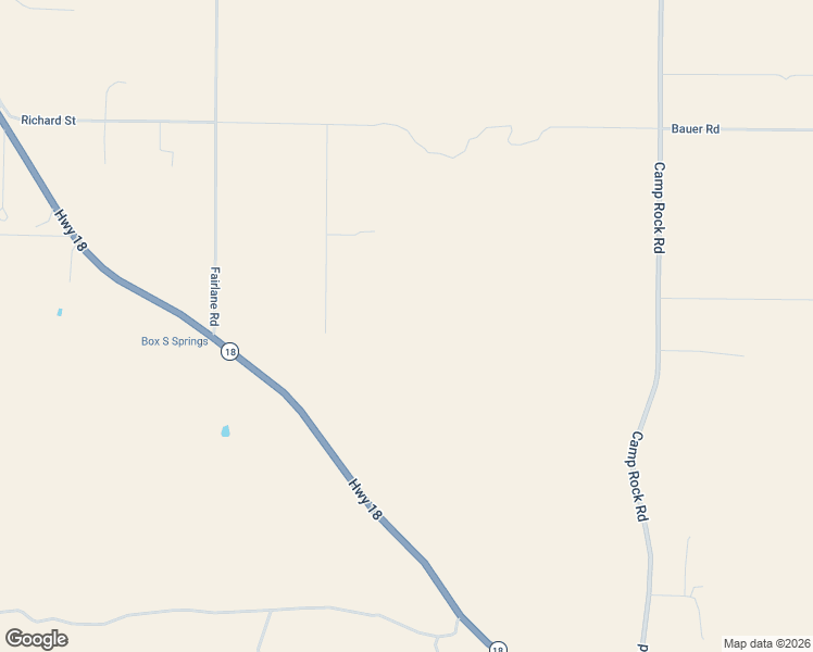map of restaurants, bars, coffee shops, grocery stores, and more near 7301 Minneola Road in Lucerne Valley