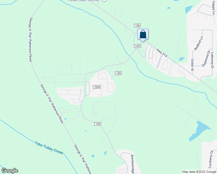 map of restaurants, bars, coffee shops, grocery stores, and more near 98 County Road 120 in Oxford