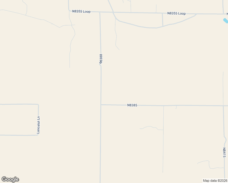map of restaurants, bars, coffee shops, grocery stores, and more near N8388 in Concho