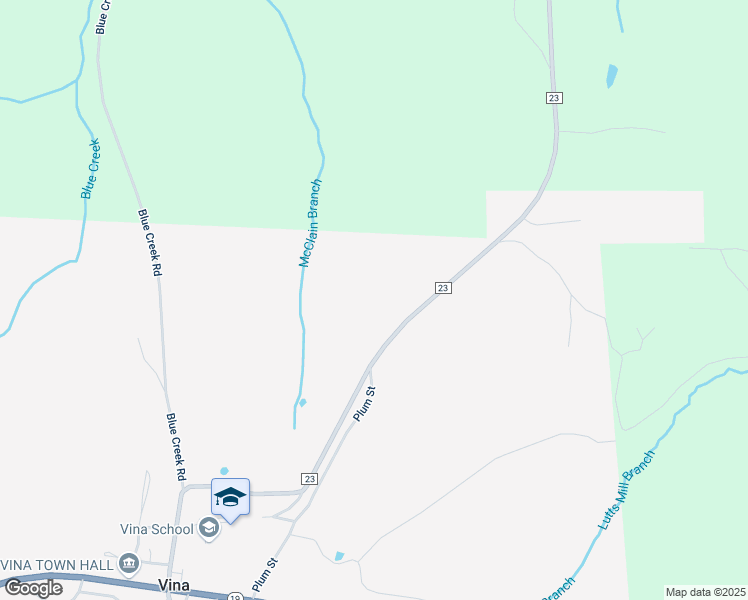 map of restaurants, bars, coffee shops, grocery stores, and more near in Vina