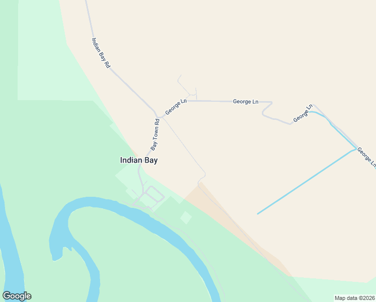 map of restaurants, bars, coffee shops, grocery stores, and more near Hartsfield Lane in Indian Bay