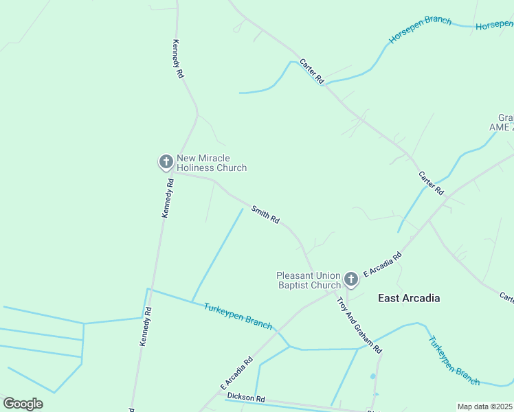 map of restaurants, bars, coffee shops, grocery stores, and more near Smith Street in Bladenboro