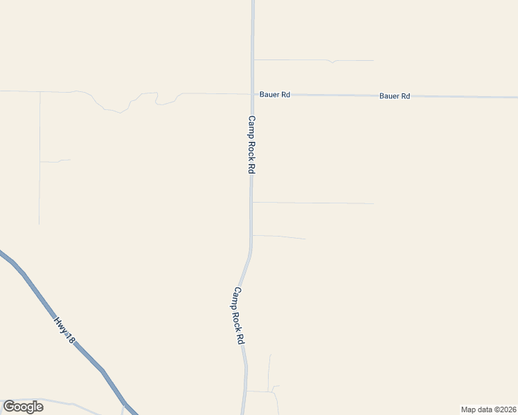 map of restaurants, bars, coffee shops, grocery stores, and more near 7385 Camp Rock Road in Lucerne Valley