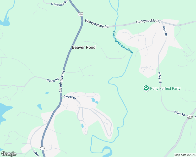 map of restaurants, bars, coffee shops, grocery stores, and more near 3719 Pebble Creek Point in Gainesville
