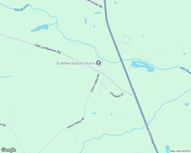 map of restaurants, bars, coffee shops, grocery stores, and more near 4183 Union Valley Road in Whiteville