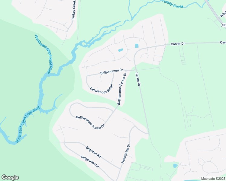 map of restaurants, bars, coffee shops, grocery stores, and more near 117 Deepwoods Ridge in Rocky Point
