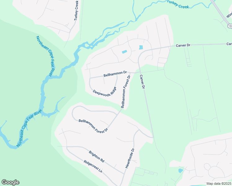 map of restaurants, bars, coffee shops, grocery stores, and more near 117 Deepwoods Ridge in Rocky Point