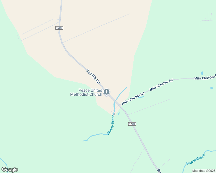 map of restaurants, bars, coffee shops, grocery stores, and more near 5880 Red Hill Road in Whiteville