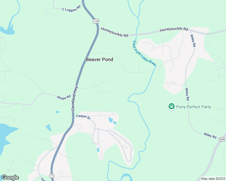 map of restaurants, bars, coffee shops, grocery stores, and more near 3719 Pebble Creek Point in Gainesville