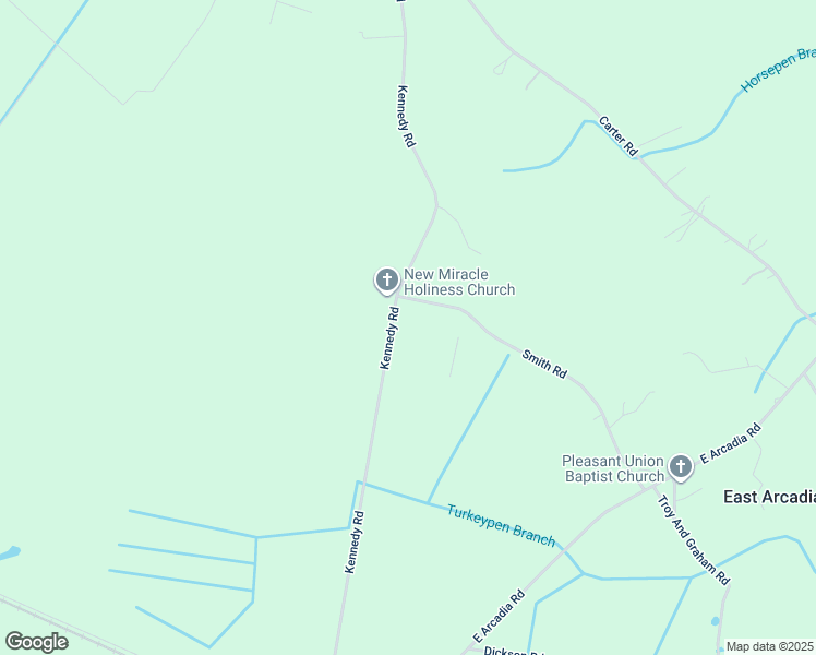 map of restaurants, bars, coffee shops, grocery stores, and more near 1731 Kennedy Road in Riegelwood