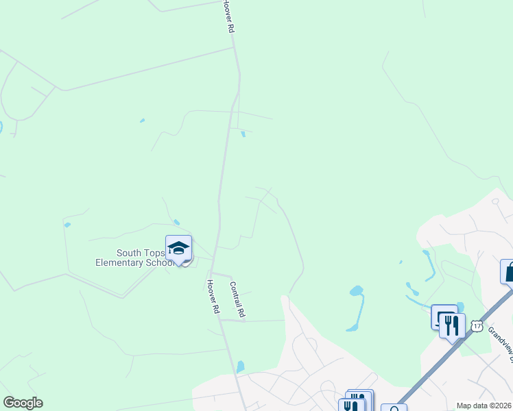 map of restaurants, bars, coffee shops, grocery stores, and more near 155 Cobbler Way in Hampstead