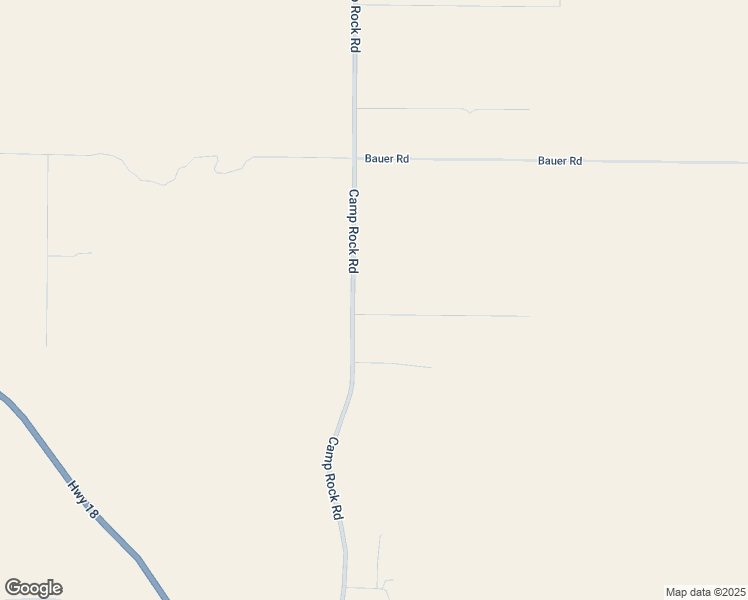 map of restaurants, bars, coffee shops, grocery stores, and more near 7535 Camp Rock Road in Lucerne Valley