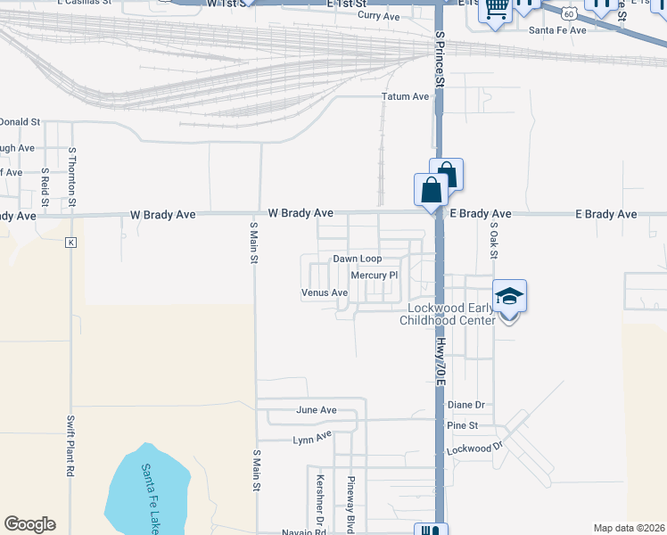 map of restaurants, bars, coffee shops, grocery stores, and more near 109 Dawn Loop in Clovis