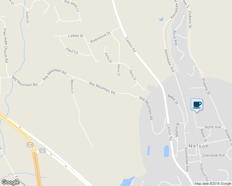 map of restaurants, bars, coffee shops, grocery stores, and more near 1327 Ray Mountain Road in Jasper