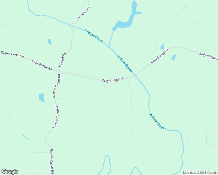 map of restaurants, bars, coffee shops, grocery stores, and more near 10299 Kelly Bridge Road in Dawsonville