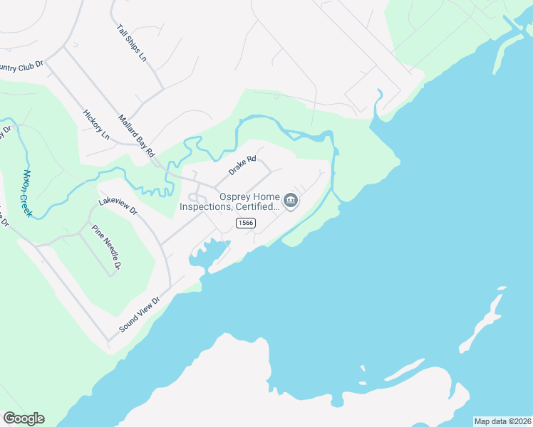 map of restaurants, bars, coffee shops, grocery stores, and more near 1051 Mallard Bay Drive in Hampstead