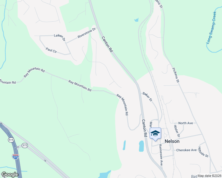 map of restaurants, bars, coffee shops, grocery stores, and more near 43 Kevin Court in Jasper