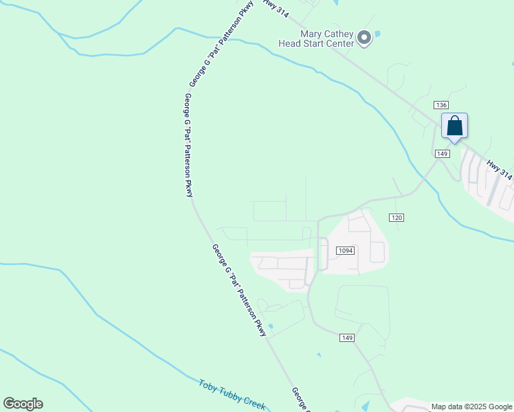 map of restaurants, bars, coffee shops, grocery stores, and more near 509 Bobby Street in Oxford