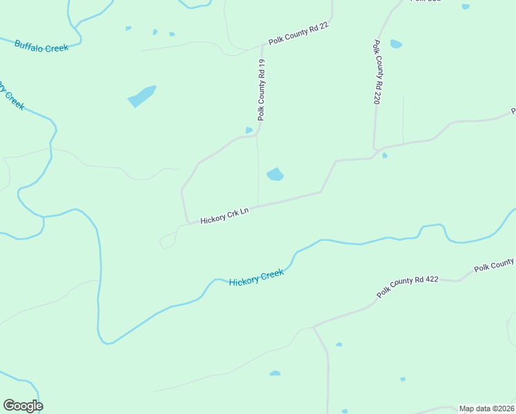 map of restaurants, bars, coffee shops, grocery stores, and more near 548 Polk County Road 19 in Cove