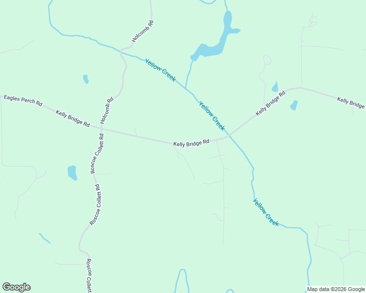 map of restaurants, bars, coffee shops, grocery stores, and more near 10299 Kelly Bridge Road in Dawsonville