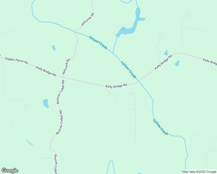 map of restaurants, bars, coffee shops, grocery stores, and more near 10299 Kelly Bridge Road in Dawsonville