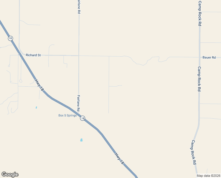 map of restaurants, bars, coffee shops, grocery stores, and more near 7550 Minneola Road in Lucerne Valley