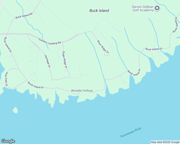 map of restaurants, bars, coffee shops, grocery stores, and more near 2167 Heritage Drive in Guntersville