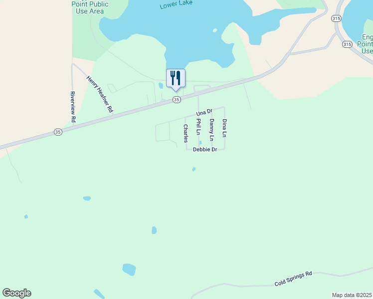 map of restaurants, bars, coffee shops, grocery stores, and more near 35 Charles in Sardis
