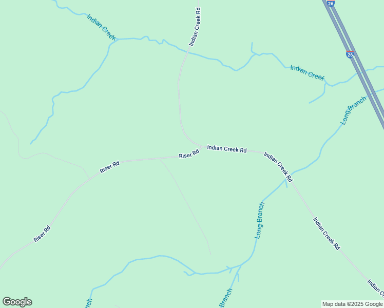 map of restaurants, bars, coffee shops, grocery stores, and more near 57 Riser Road in Kinards