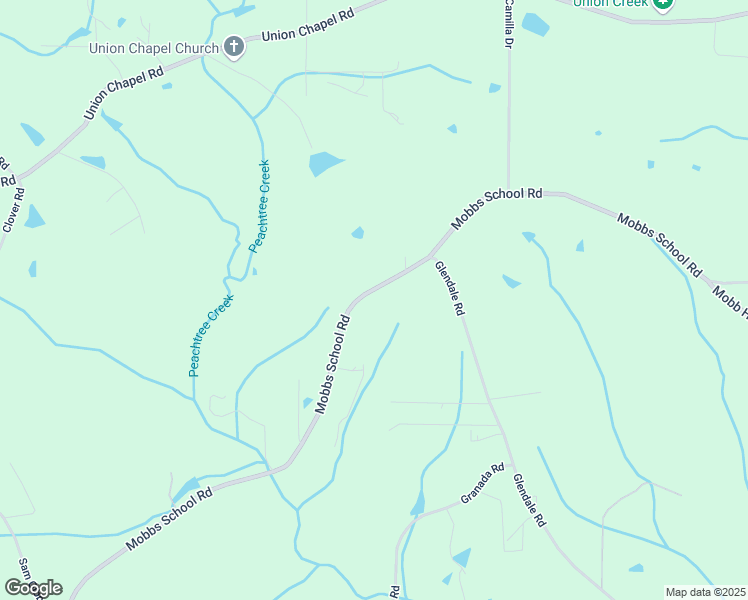 map of restaurants, bars, coffee shops, grocery stores, and more near 2190 Mobbs School Road in Arab
