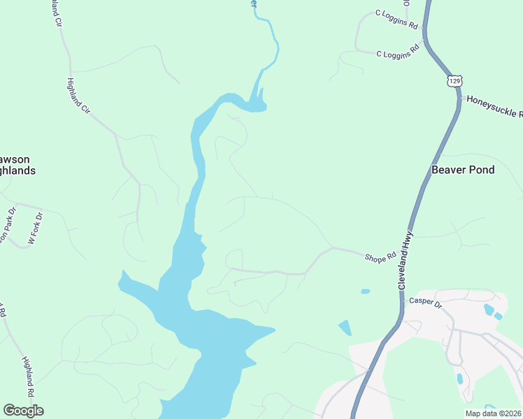 map of restaurants, bars, coffee shops, grocery stores, and more near 3767 James Ed Road in Gainesville