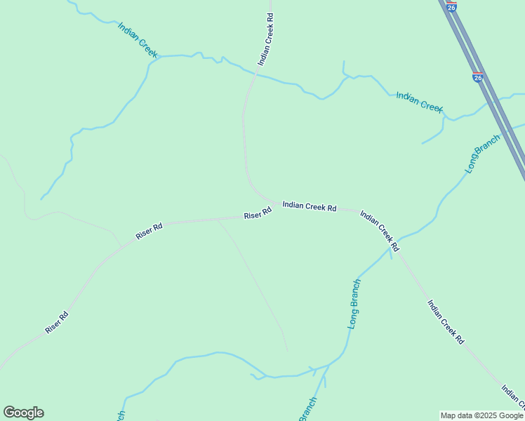 map of restaurants, bars, coffee shops, grocery stores, and more near 57 Riser Road in Kinards