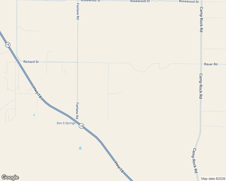 map of restaurants, bars, coffee shops, grocery stores, and more near 7550 Minneola Road in Lucerne Valley