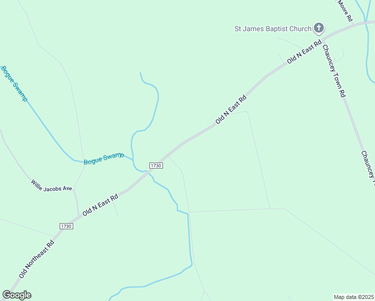 map of restaurants, bars, coffee shops, grocery stores, and more near 2708 Old North East Road in Lake Waccamaw