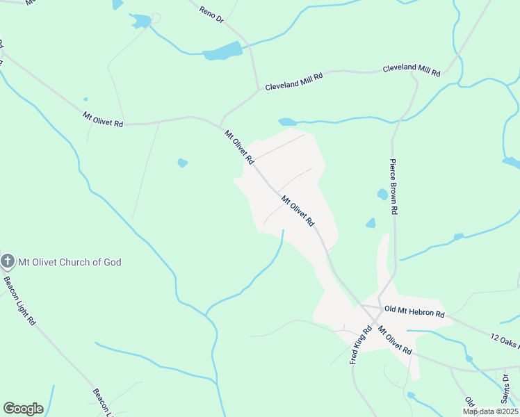 map of restaurants, bars, coffee shops, grocery stores, and more near 1857 Mount Olivet Road in Hartwell