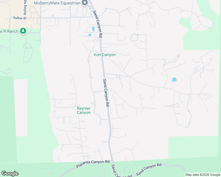 map of restaurants, bars, coffee shops, grocery stores, and more near 15877 Warm Springs Drive in Santa Clarita
