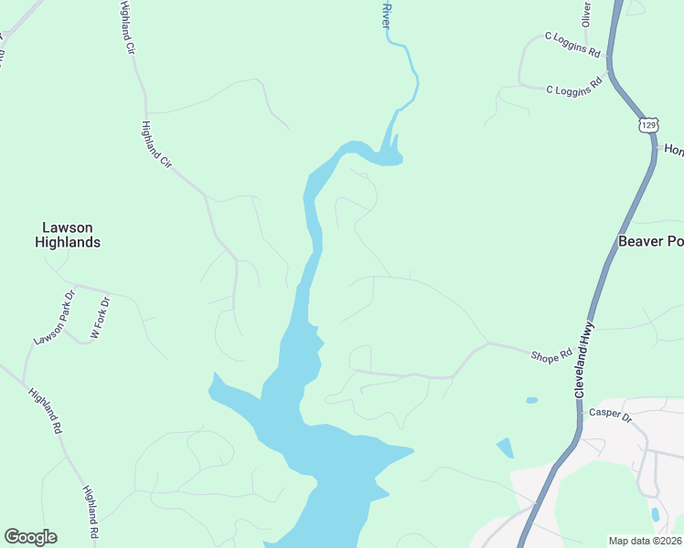 map of restaurants, bars, coffee shops, grocery stores, and more near 3820 James Ed Road in Gainesville